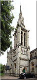 TQ3185 : Christ Church, Highbury Grove - Spire by John Salmon