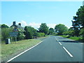 NY4962 : A6071 eastbound at Newtown village boundary by Colin Pyle