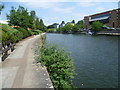 The River Medway in the centre of Maidstone