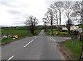 Ballyroney Road at the turnoff for Drumballyroney Church