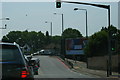 Purley Way southbound, approaching turnoff to Sutton