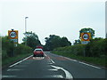 A442 southbound at Alveley village boundary