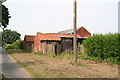 Old barns and crew yard in Sand Lane