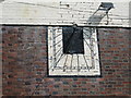 Sundial on disused building, Haregate Road, Leek