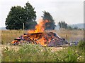 Bonfire at Evesham Country Park