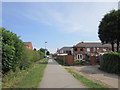 A footpath leading to Cambridge Road, Hessle