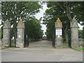 Entrance to West View Cemetery in Hartlepool