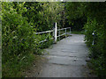 Swing bridge on the Nottingham Canal