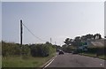 A487 approaching Synod Inn junction