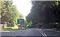 A485 junction ahead at Llanfarian