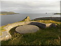 HU4740 : Lerwick: lookout relic on The Knab by Chris Downer
