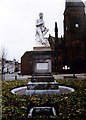 Statue of the immortal Robert Burns