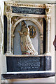 The Boconnoc Estate - parish church of Boconnoc (dedication unknown) - monument to Penelope Mohun