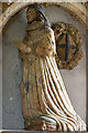 The Boconnoc Estate - parish church of Boconnoc (dedication unknown) - monument to Penelope Mohun (detail)