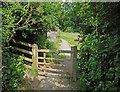 SN0639 : Gate on the Coastal Path by Dylan Moore