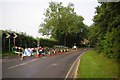 Road-works on Buxhalls Hill