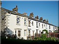 Terraced houses on Railway View, Adlington