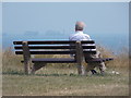 Barton on Sea: enjoying the Needles view