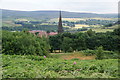 Calderbrook from the Pennine Bridleway