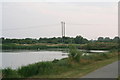 Lake and bridge in Cleethorpes Country Park