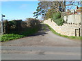 Public footpath to New House Farm, Coughton