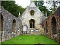 Inside the old chapel