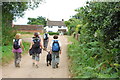 Suffolk Coast path at Butley Low Corner