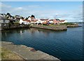 The harbour area at Tayport