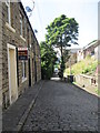 Chapel Lane - looking down from Christadelphian Hall