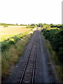 Railway track towards Quainton