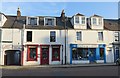 NX6851 : Shops, St Cuthbert Street, Kirkcudbright by Richard Webb
