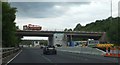 Work on the bridges at M27 junction 9