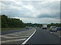 SU4316 : Westbound entry slip road at junction 5 of M27 by David Smith