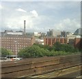 Stockport from the railway viaduct