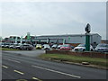 Car dealership on Nottingham Road