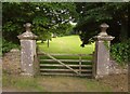 Gates to Stockadon Villa