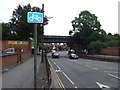 Railway bridge over Nottingham Road