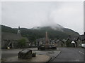 Overlooking the square at Kinloch Rannoch