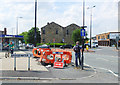 Road Works near Wigan Pier, Bridgewater Street.
