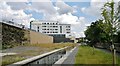 Kirklees College beside Huddersfield Narrow Canal