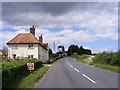 TM1959 : B1077 Helmingham Road by Geographer