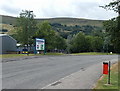 Access road to Rising Sun Industrial Estate, Blaina