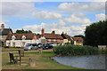 Haddenham duck pond and cottages