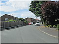 Foxcroft Drive - viewed from Ridge Hill