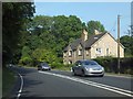 Houses beside A436 on South Hill