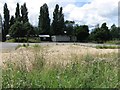 Demolished pavilion