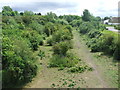 Former trackbed of the Severn Bridge Railway