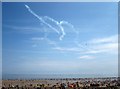 NZ4060 : Heart in the sky at the Sunderland International Airshow by Graham Robson