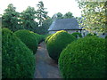 Path to Lydham church