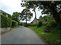 Seat on the "main road" at Bowerchalke